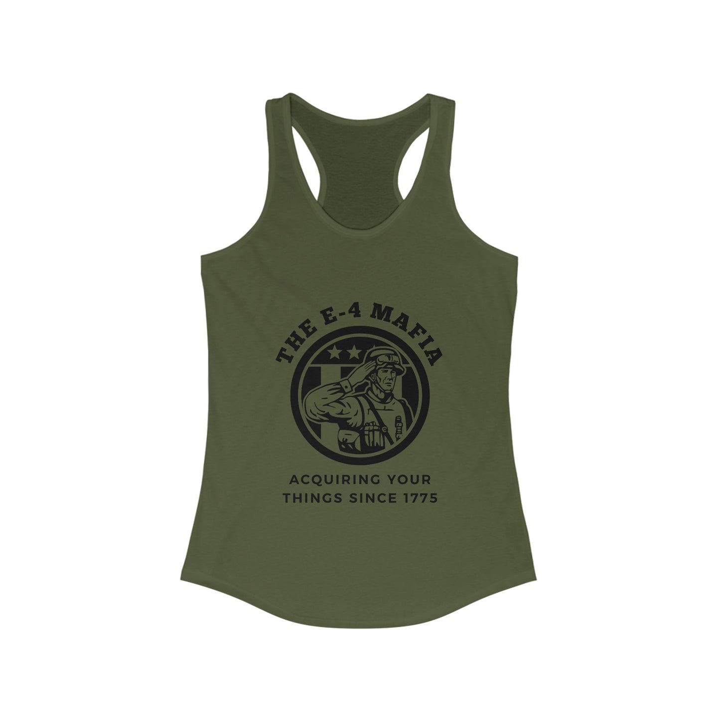 Women's E-4 Mafia Racerback Tank