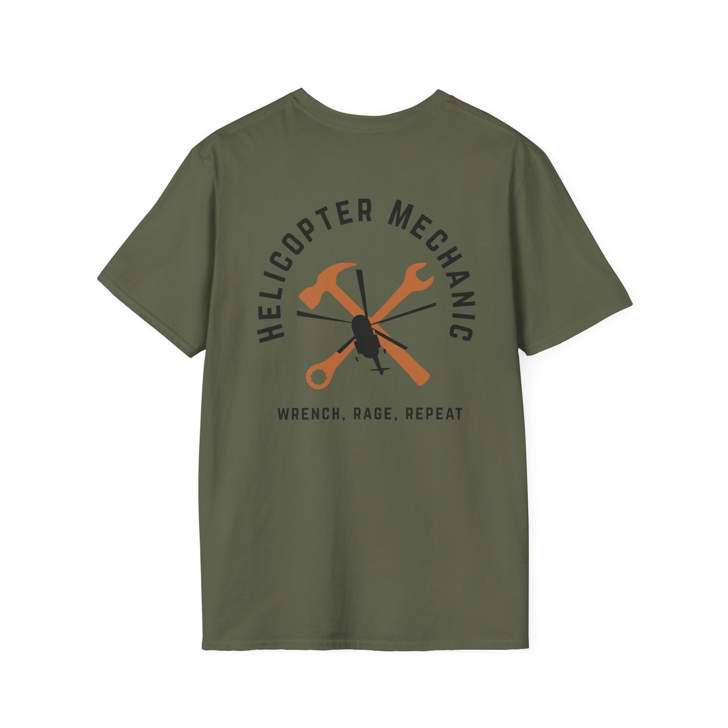 Helicopter Mechanic Softstyle T-Shirt
