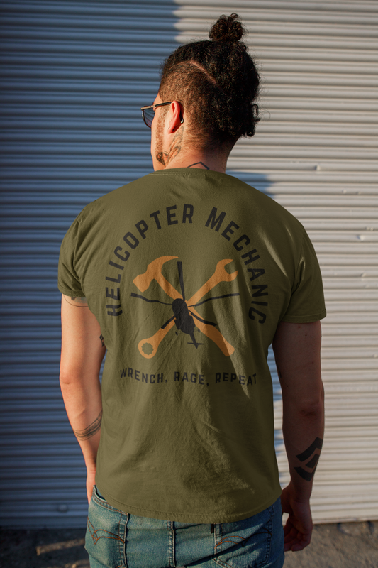 Helicopter Mechanic Softstyle T-Shirt