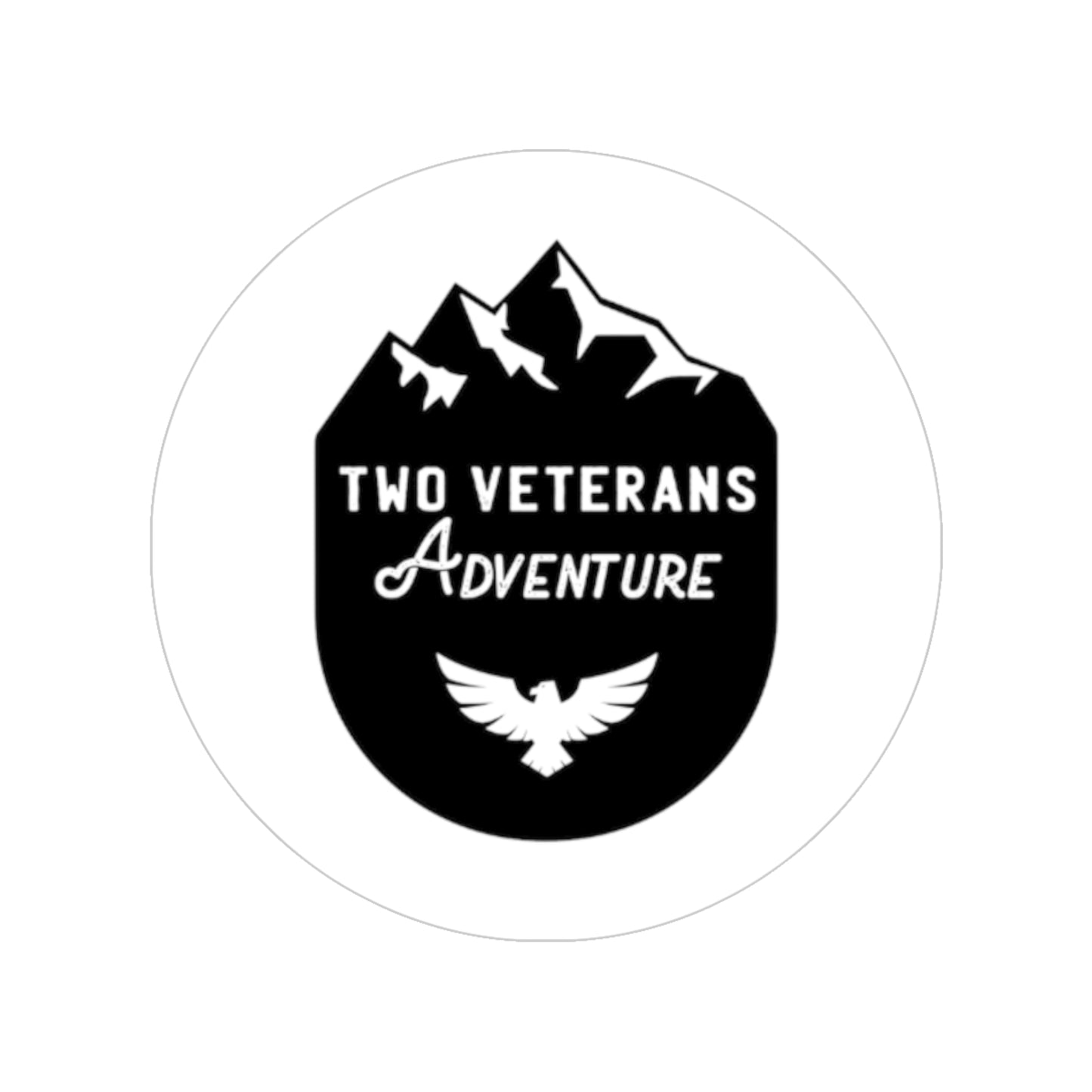 Transparent Outdoor Stickers, Round, 1pcs